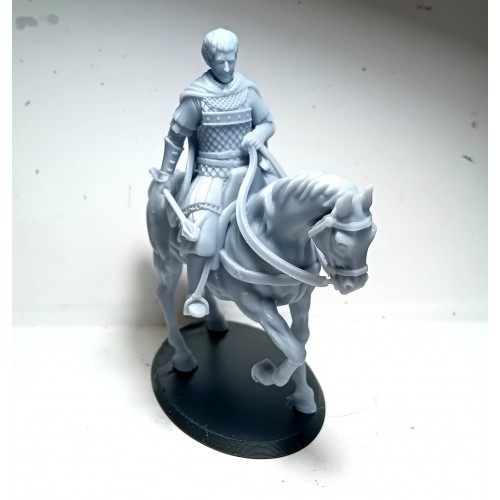 1/32 Byzantine Emperor Mounted on Horse 